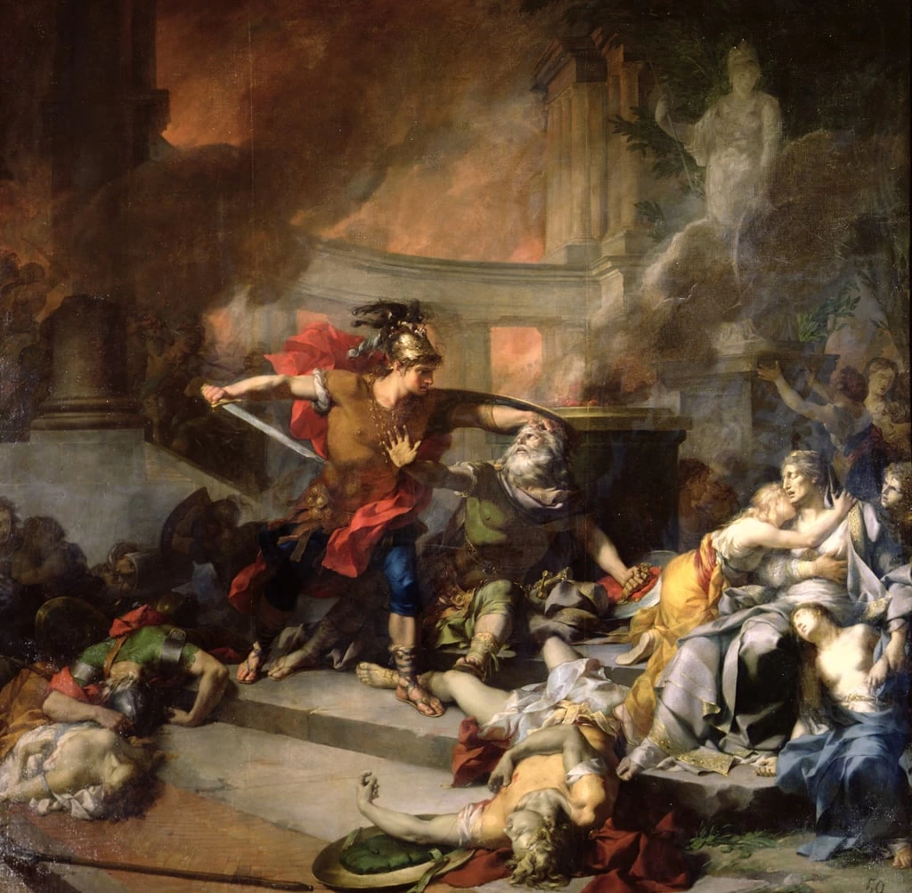 La morte di Priamo - Musée de Picardie, Amiens